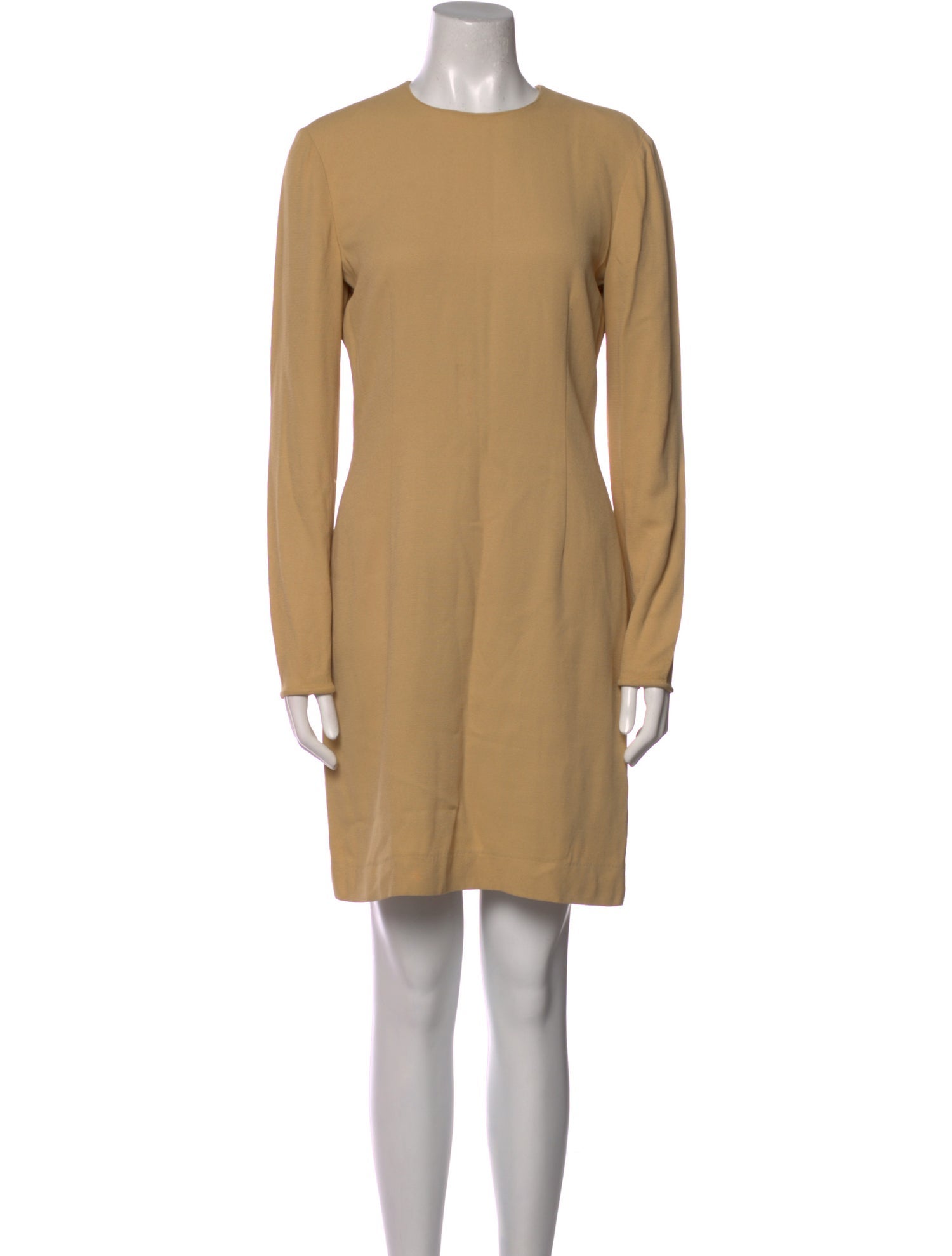 Giorgio Armani Crew Neck Mini Dress