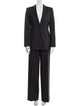 Giorgio Armani Wool Striped Pantsuit