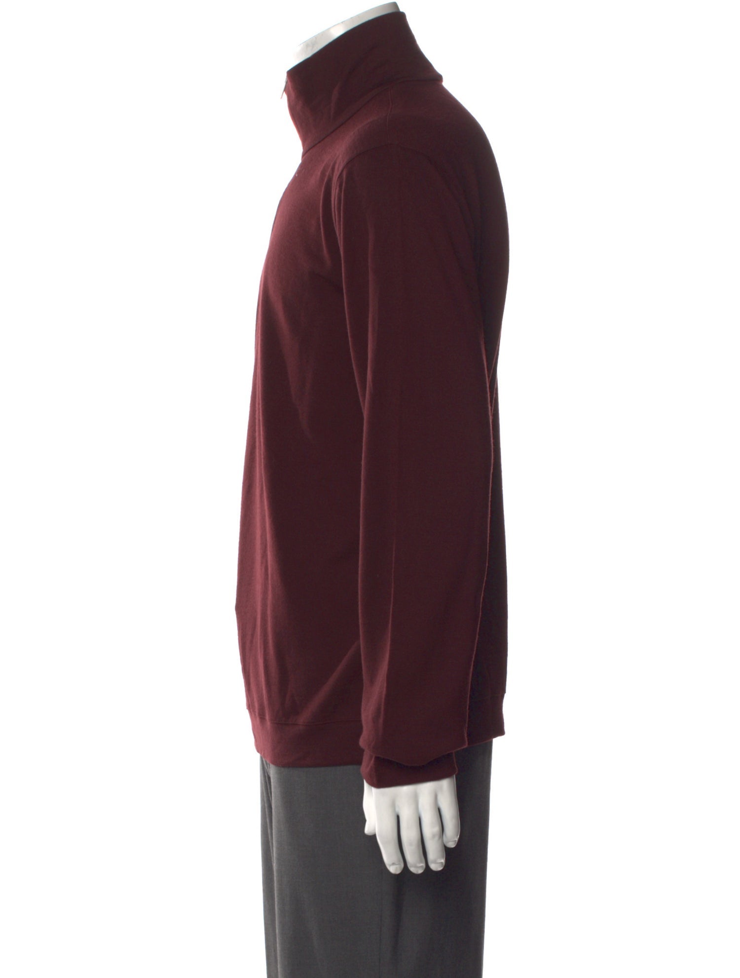 Giorgio Armani Wool Mock Neck Pullover