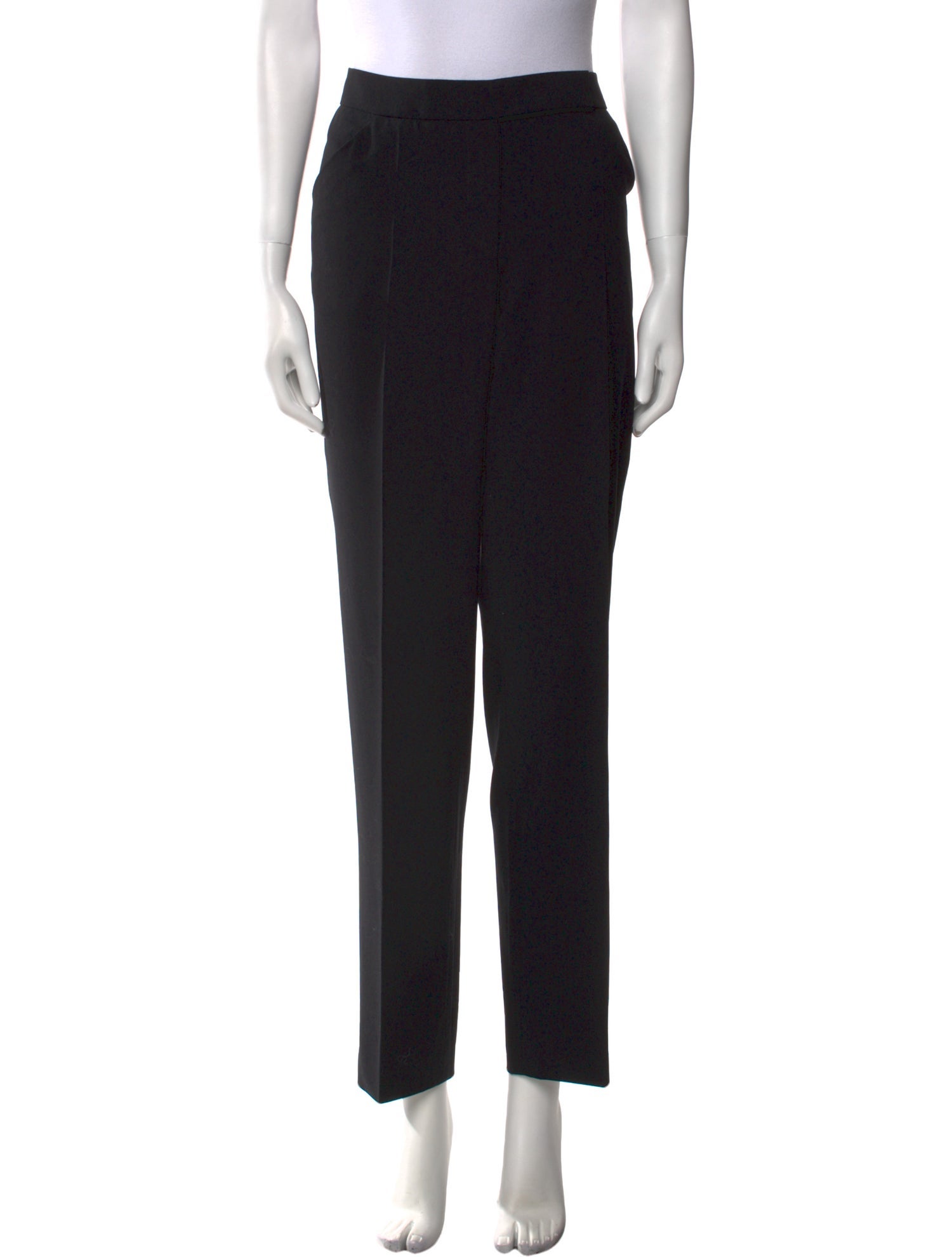 Giorgio Armani Virgin Wool Straight Leg Pants