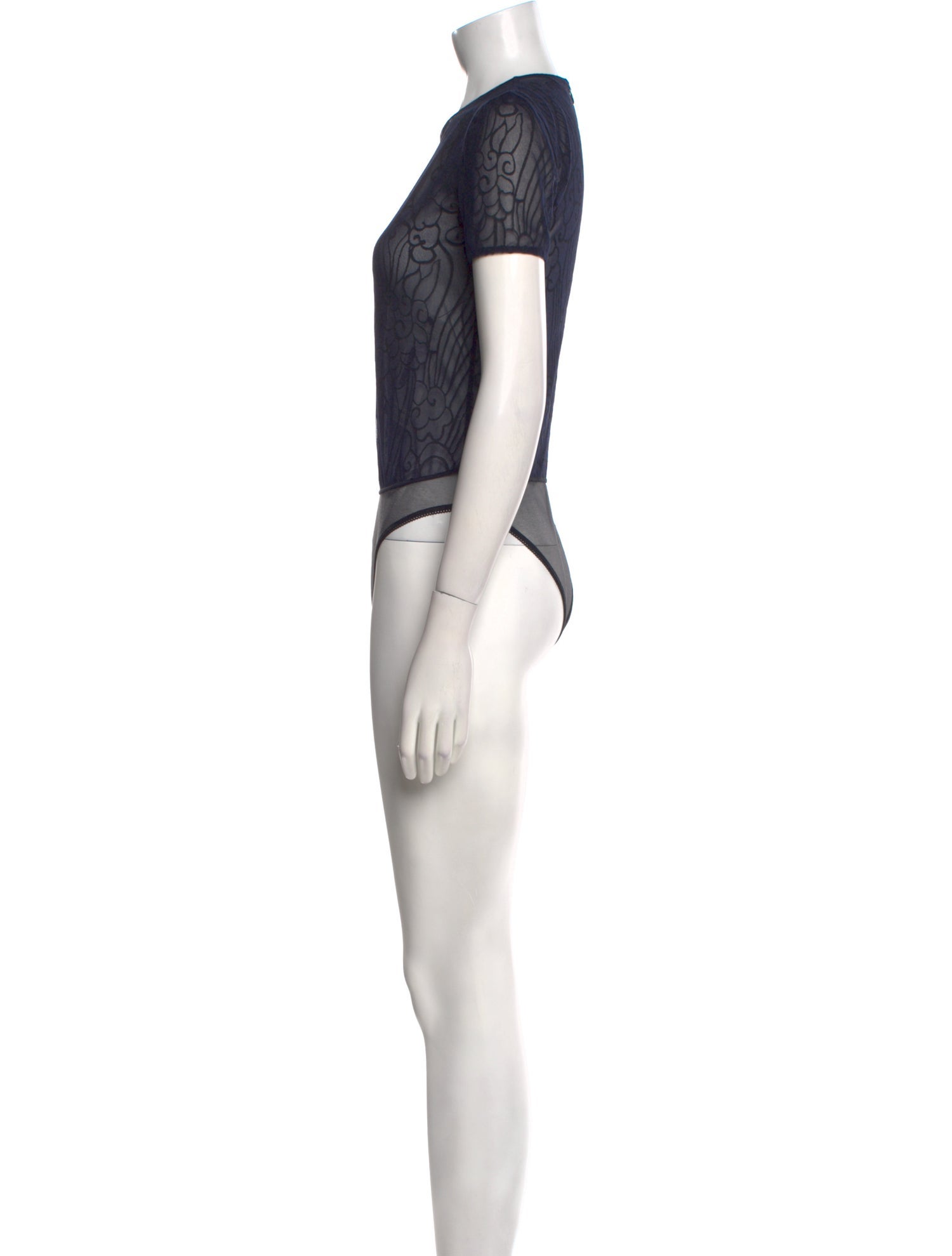 Giorgio Armani Crew Neck Short Sleeve Bodysuit