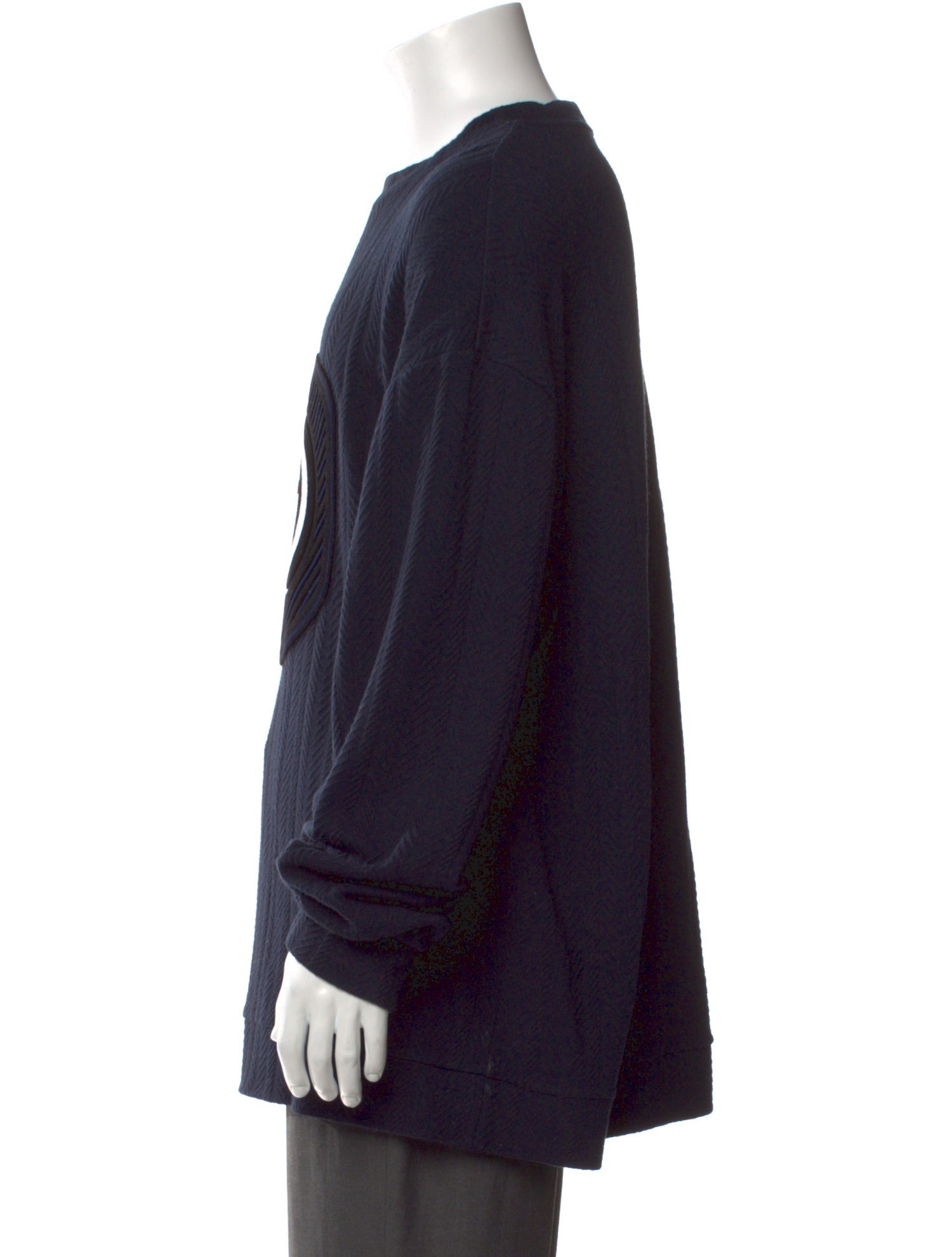 Giorgio Armani Graphic Print Crew Neck Sweatshirt