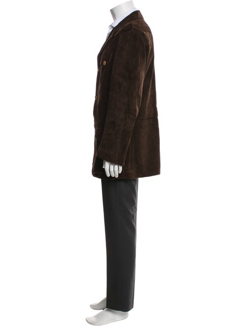 Giorgio Armani Lambskin Overcoat