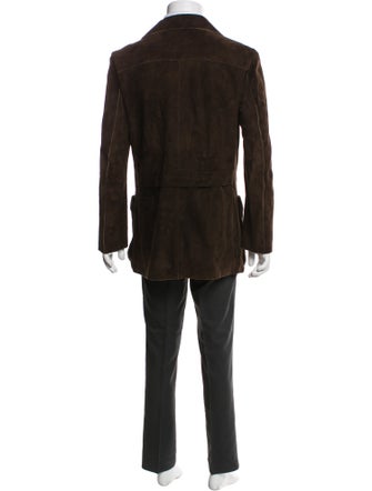 Giorgio Armani Lambskin Overcoat