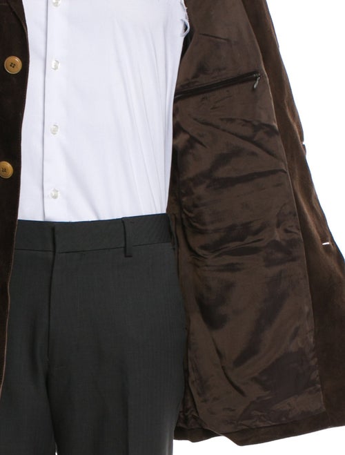 Giorgio Armani Lambskin Overcoat