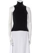 Giorgio Armani Turtleneck Sleeveless Crop Top