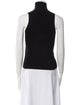 Giorgio Armani Turtleneck Sleeveless Crop Top