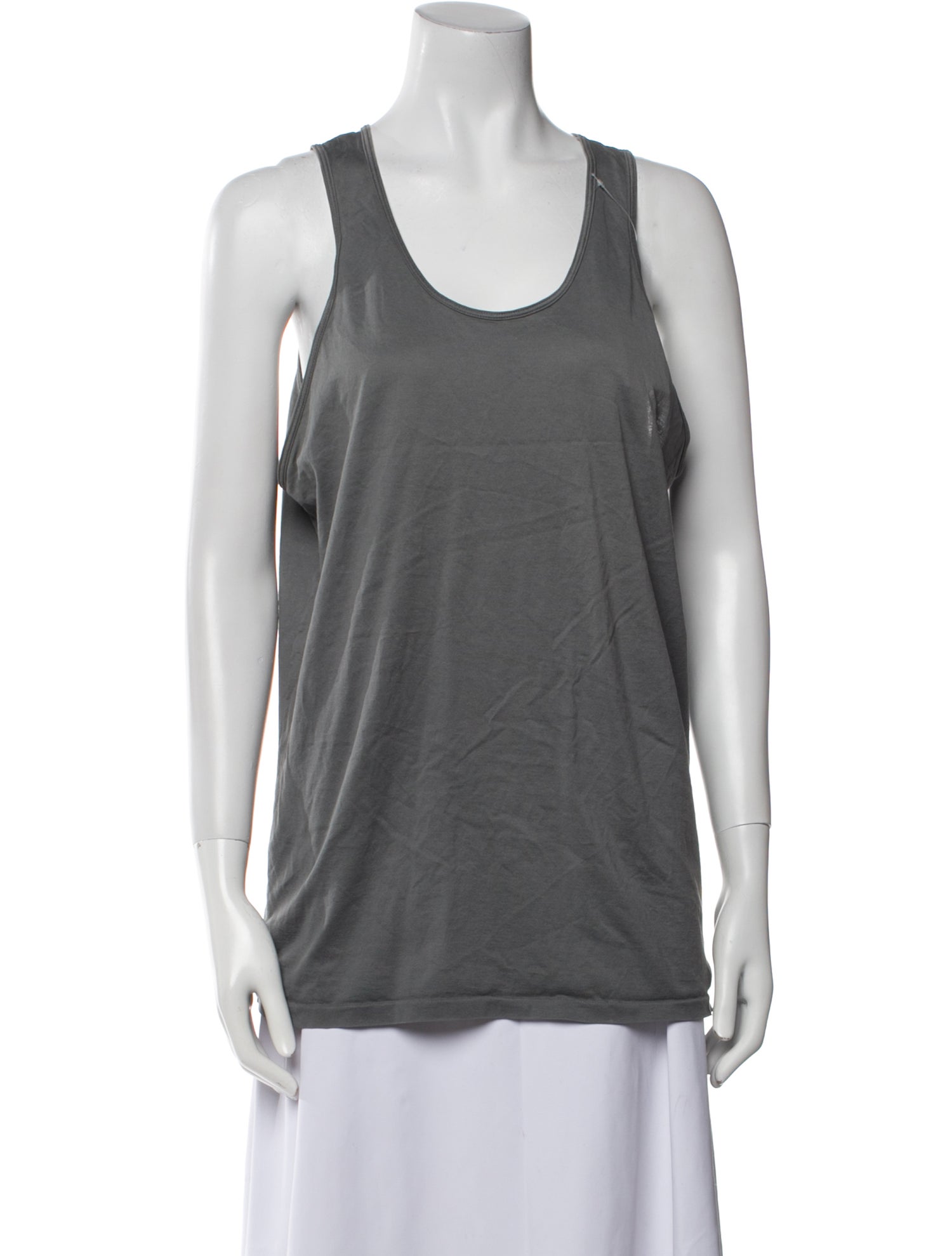 Giorgio Armani Scoop Neck Sleeveless Top