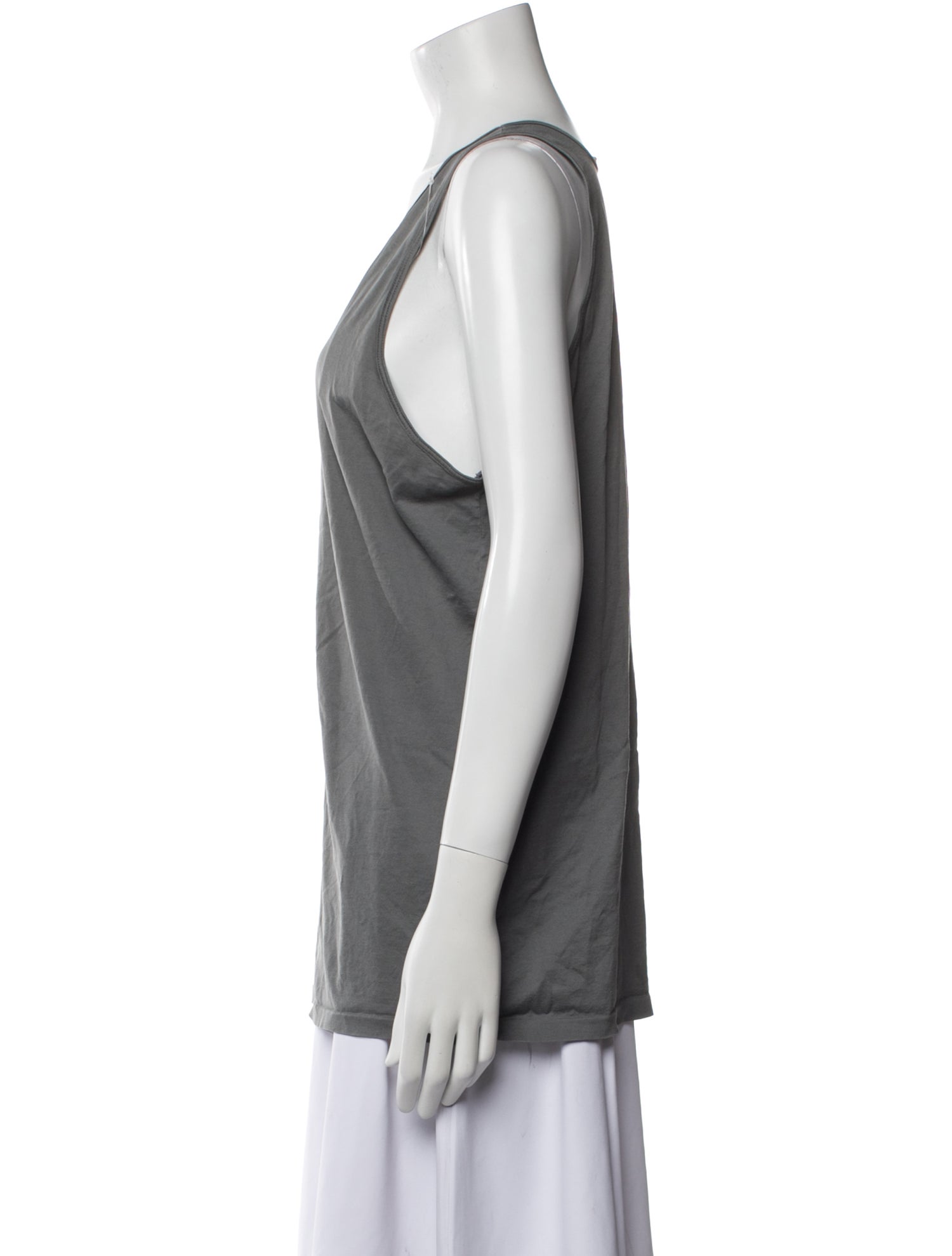 Giorgio Armani Scoop Neck Sleeveless Top