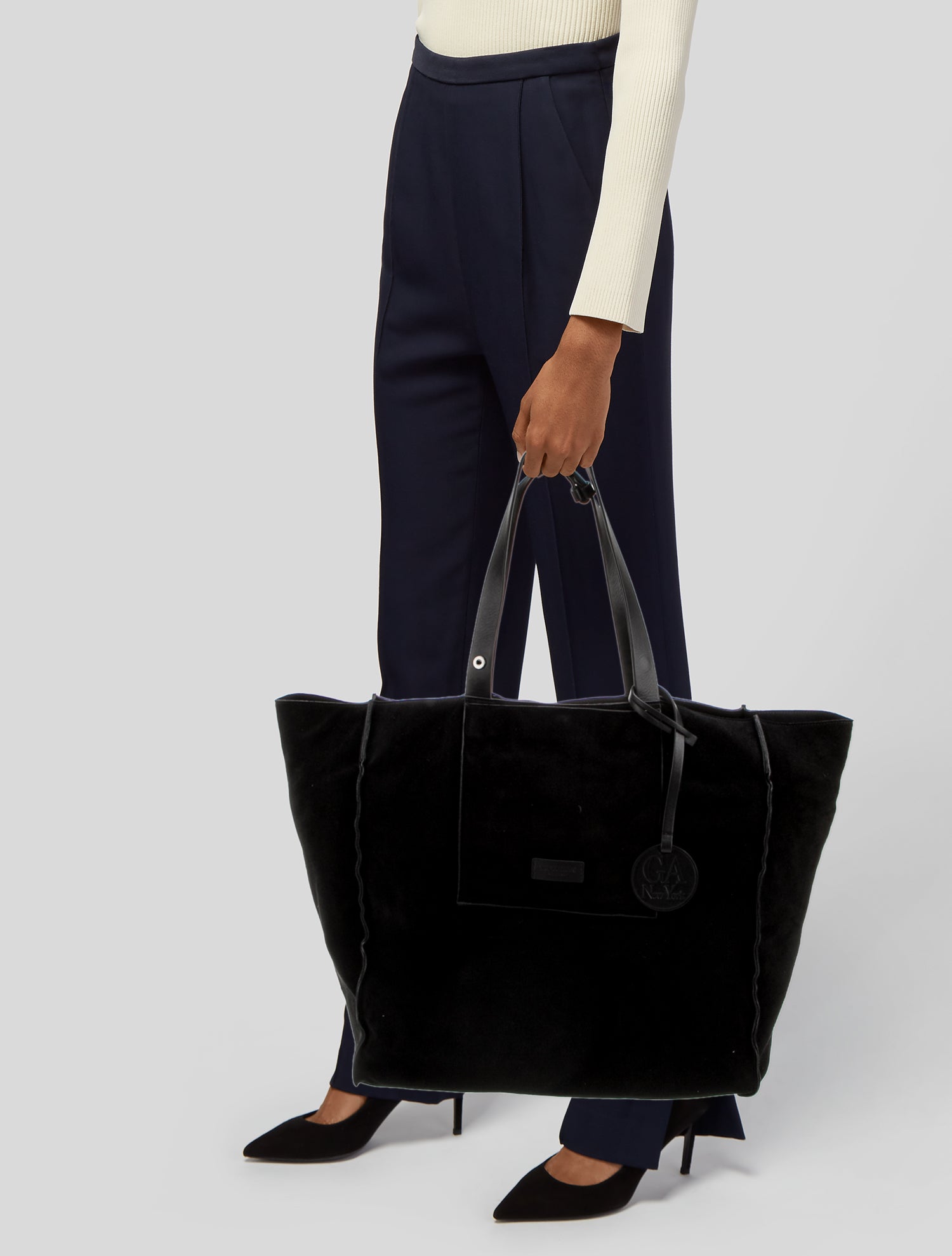 Giorgio Armani Suede Tote