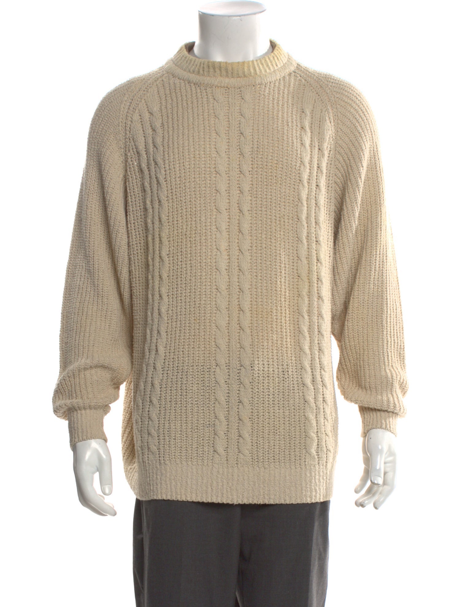 Giorgio Armani Crew Neck Long Sleeve Pullover