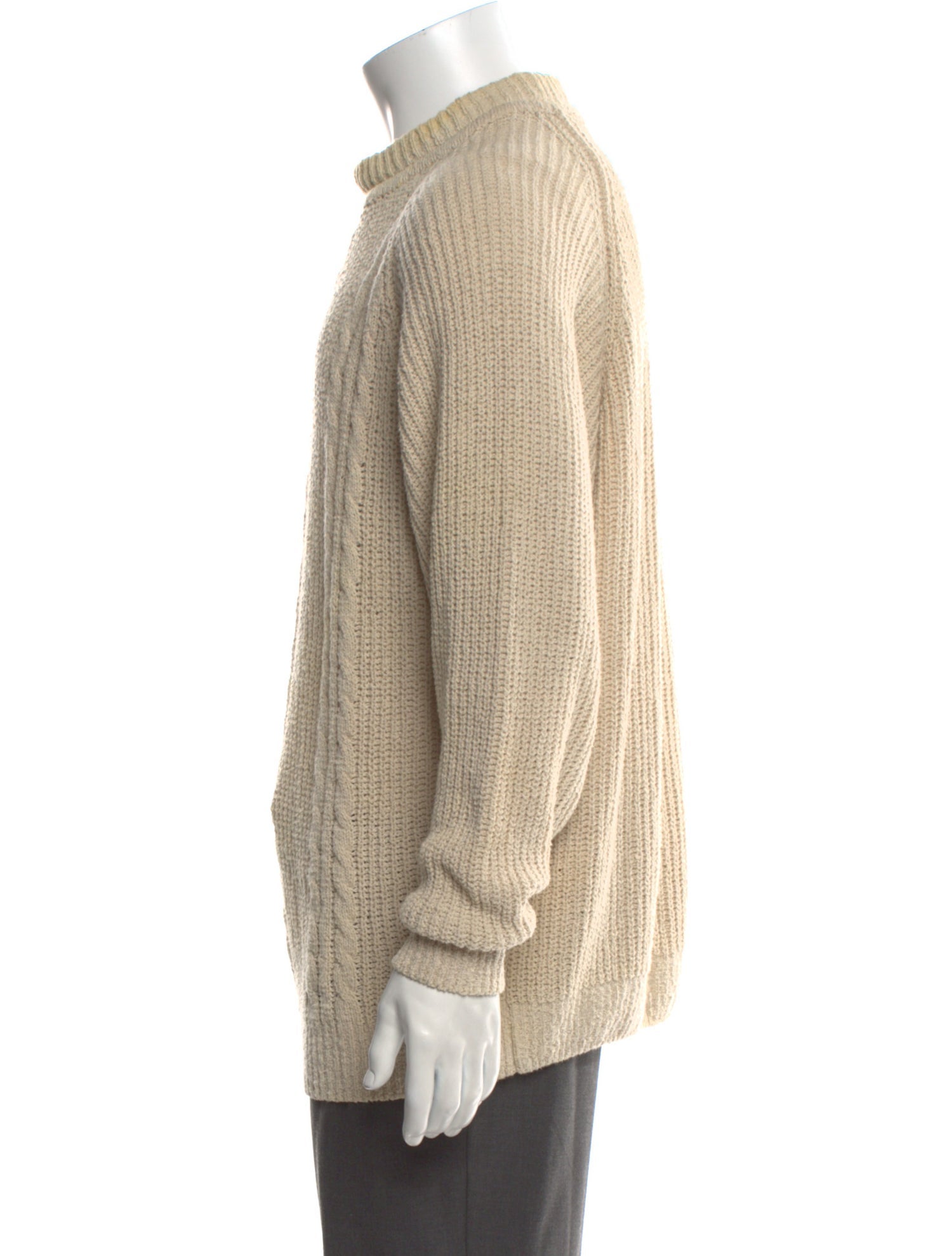 Giorgio Armani Crew Neck Long Sleeve Pullover