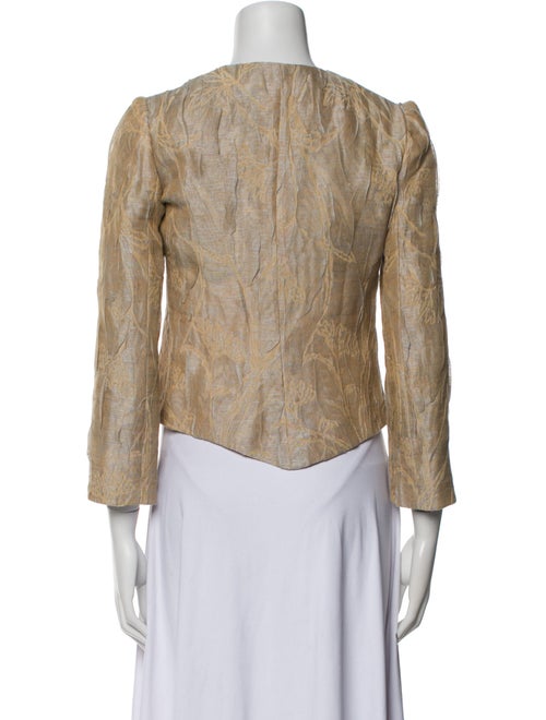 Giorgio Armani Tweed Pattern Evening Jacket