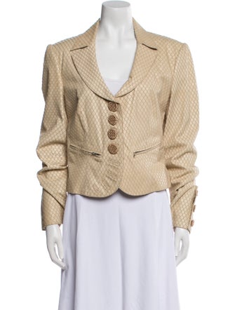 Giorgio Armani Lambskin Blazer