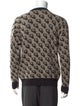 Armani Collezioni Wool Printed Pullover