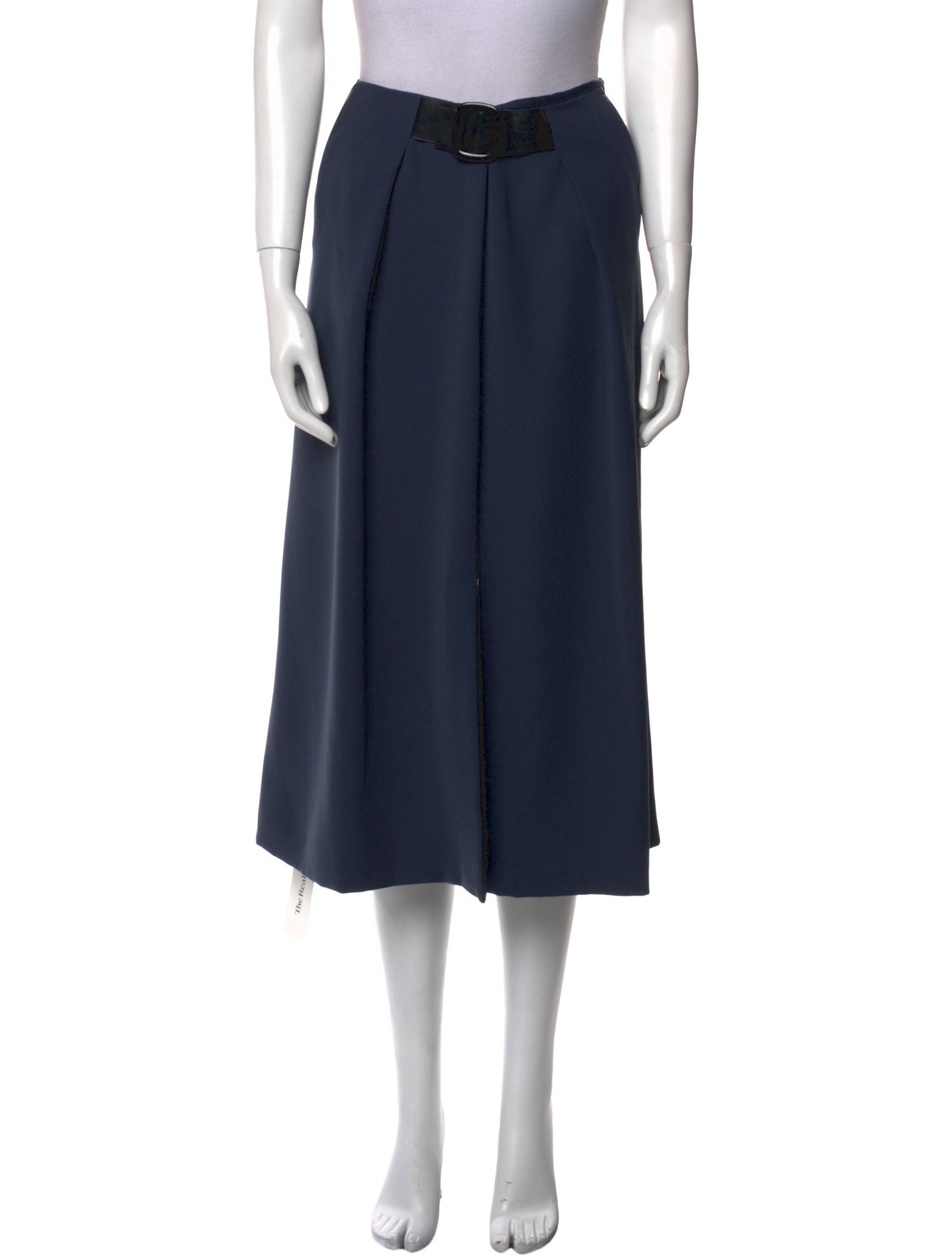 Giorgio Armani Ruffle Embellishment Midi Length Skirt