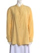 Giorgio Armani Long Sleeve Button-Up Top