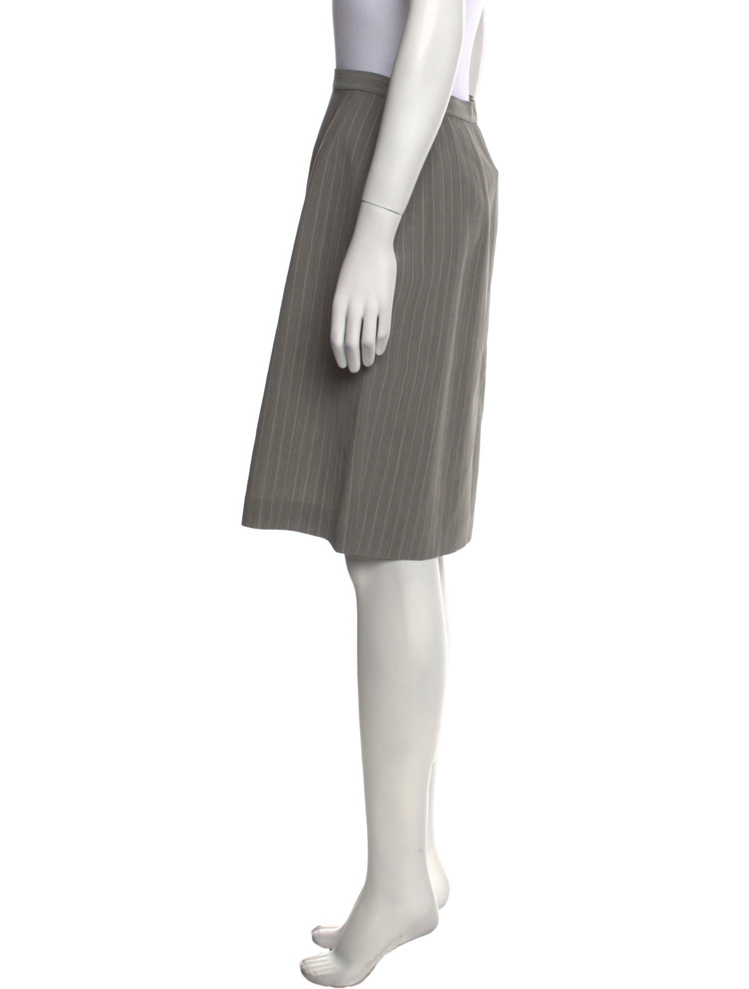 Giorgio Armani Silk Knee-Length Skirt