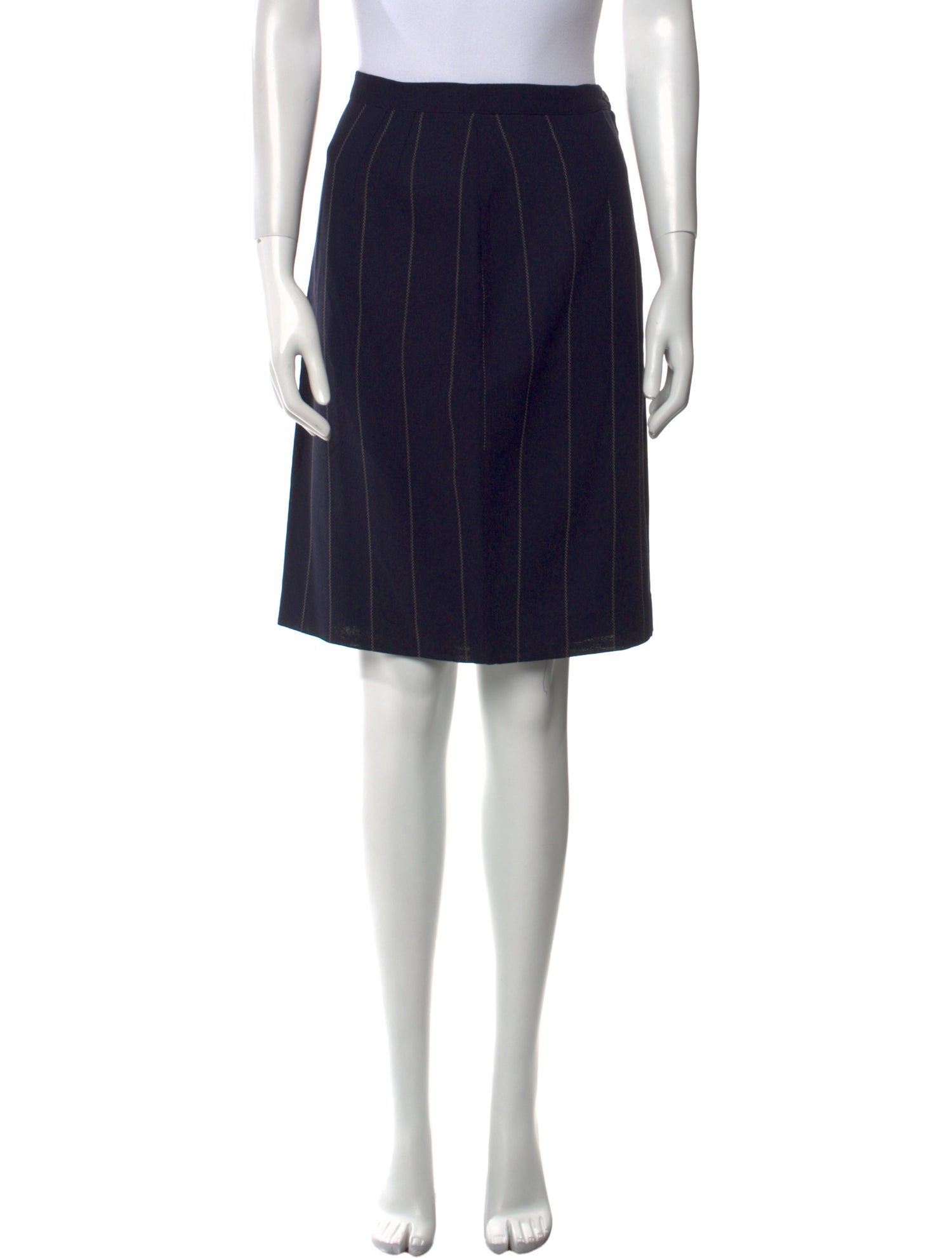 Giorgio Armani Wool Knee-Length Skirt