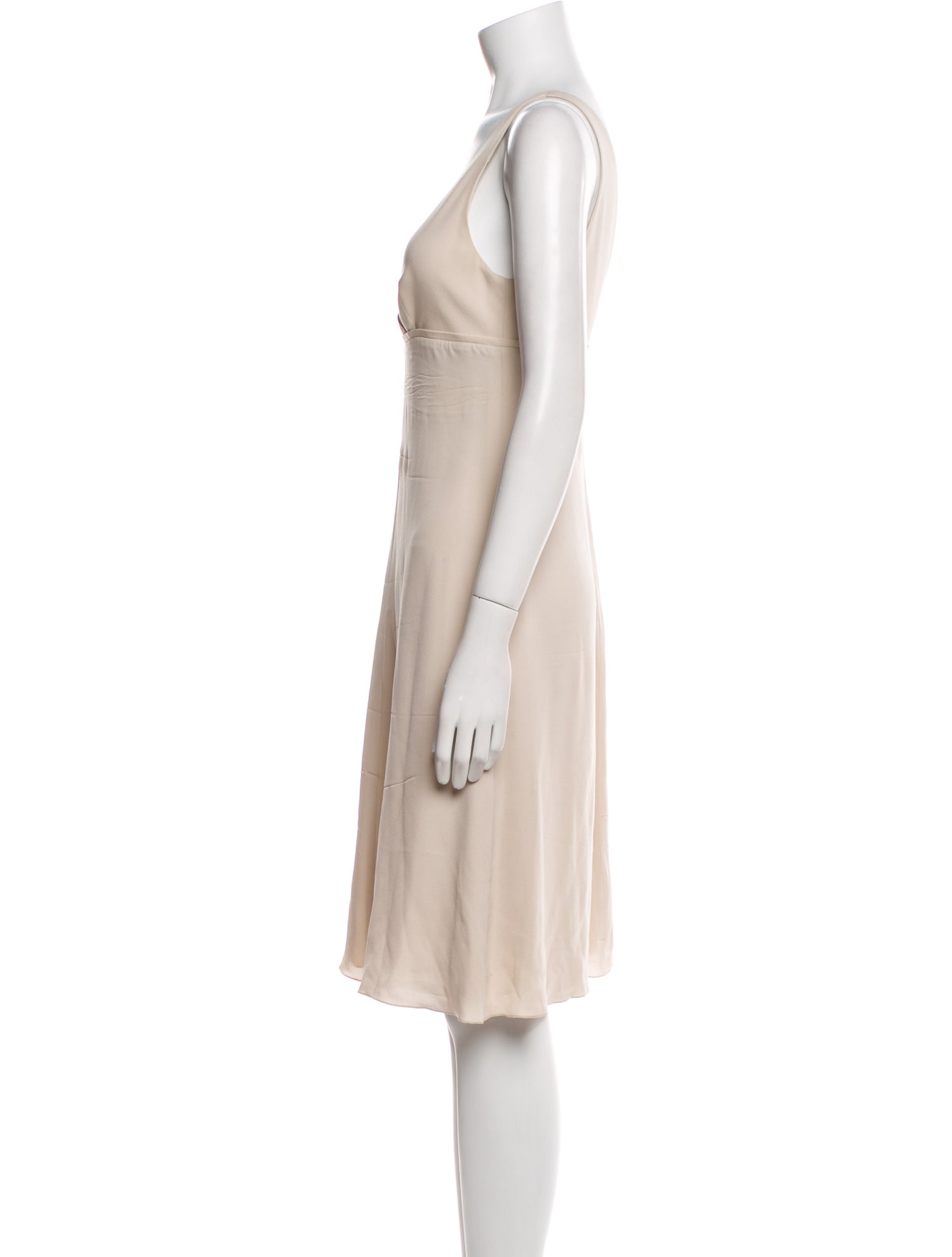 Giorgio Armani Silk Knee-Length Dress