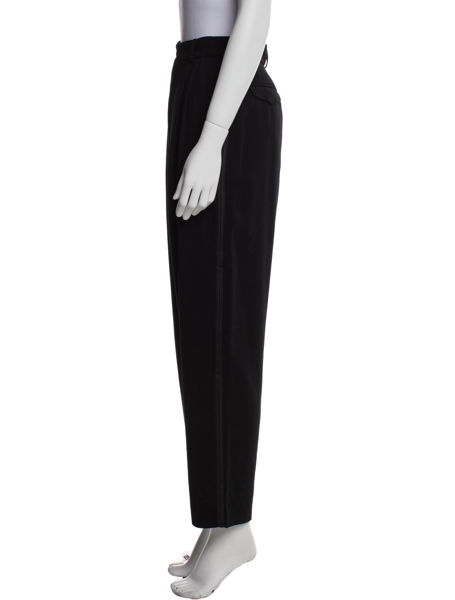 Giorgio Armani Wool Straight Leg Pants
