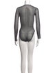 Giorgio Armani Crew Neck Long Sleeve Bodysuit
