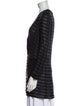 Giorgio Armani Striped V-Neck Tunic