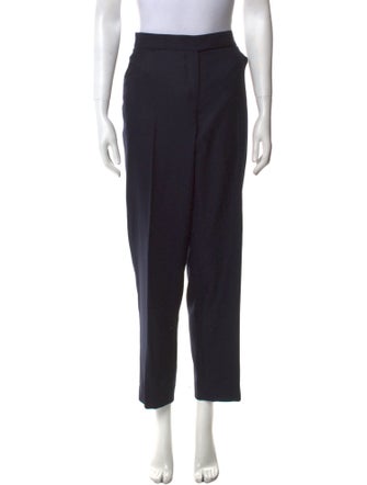 Giorgio Armani Virgin Wool Straight Leg Pants