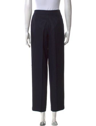 Giorgio Armani Virgin Wool Straight Leg Pants
