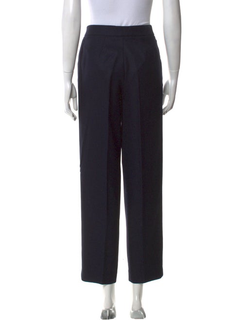 Giorgio Armani Virgin Wool Straight Leg Pants
