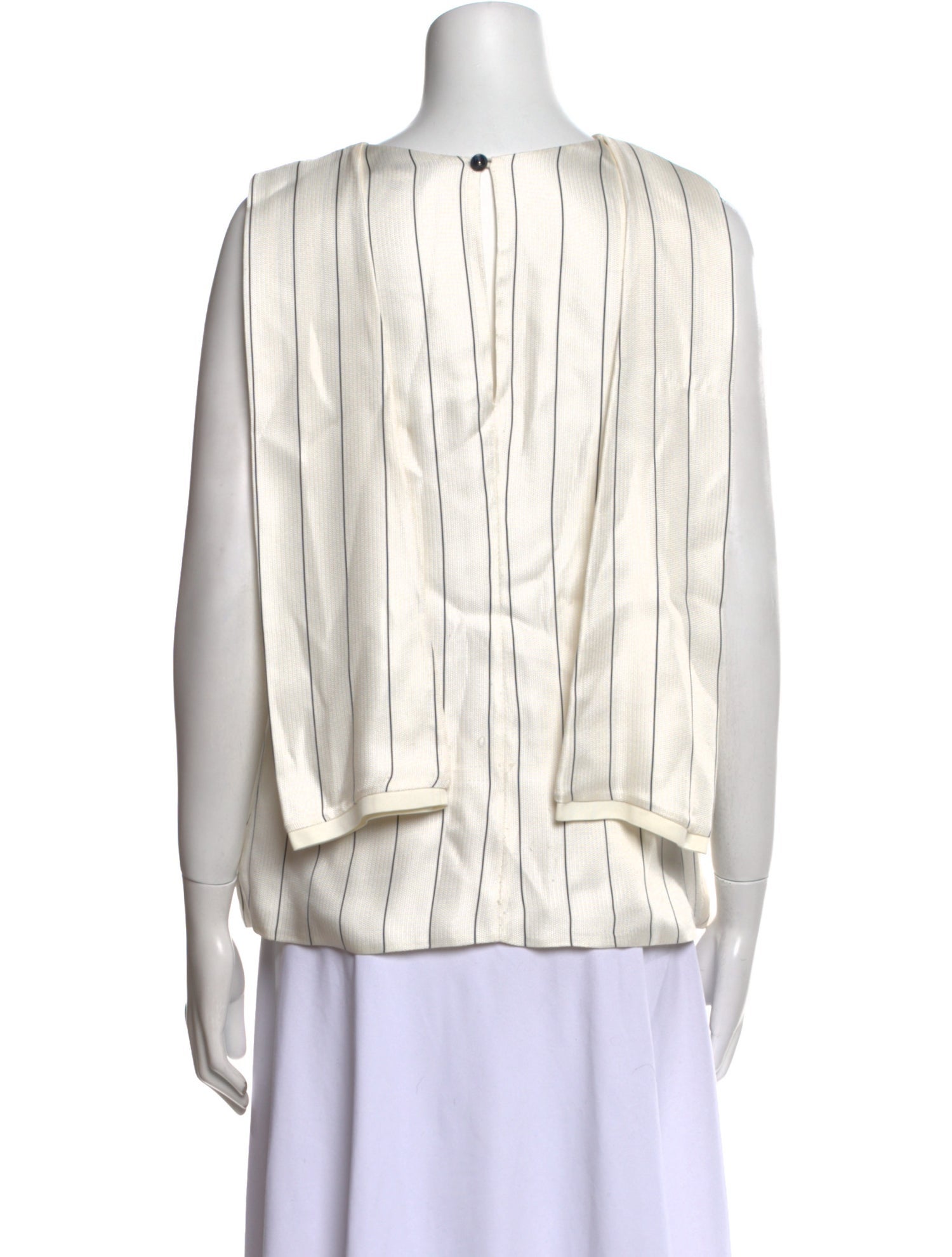 Giorgio Armani Silk Striped Top