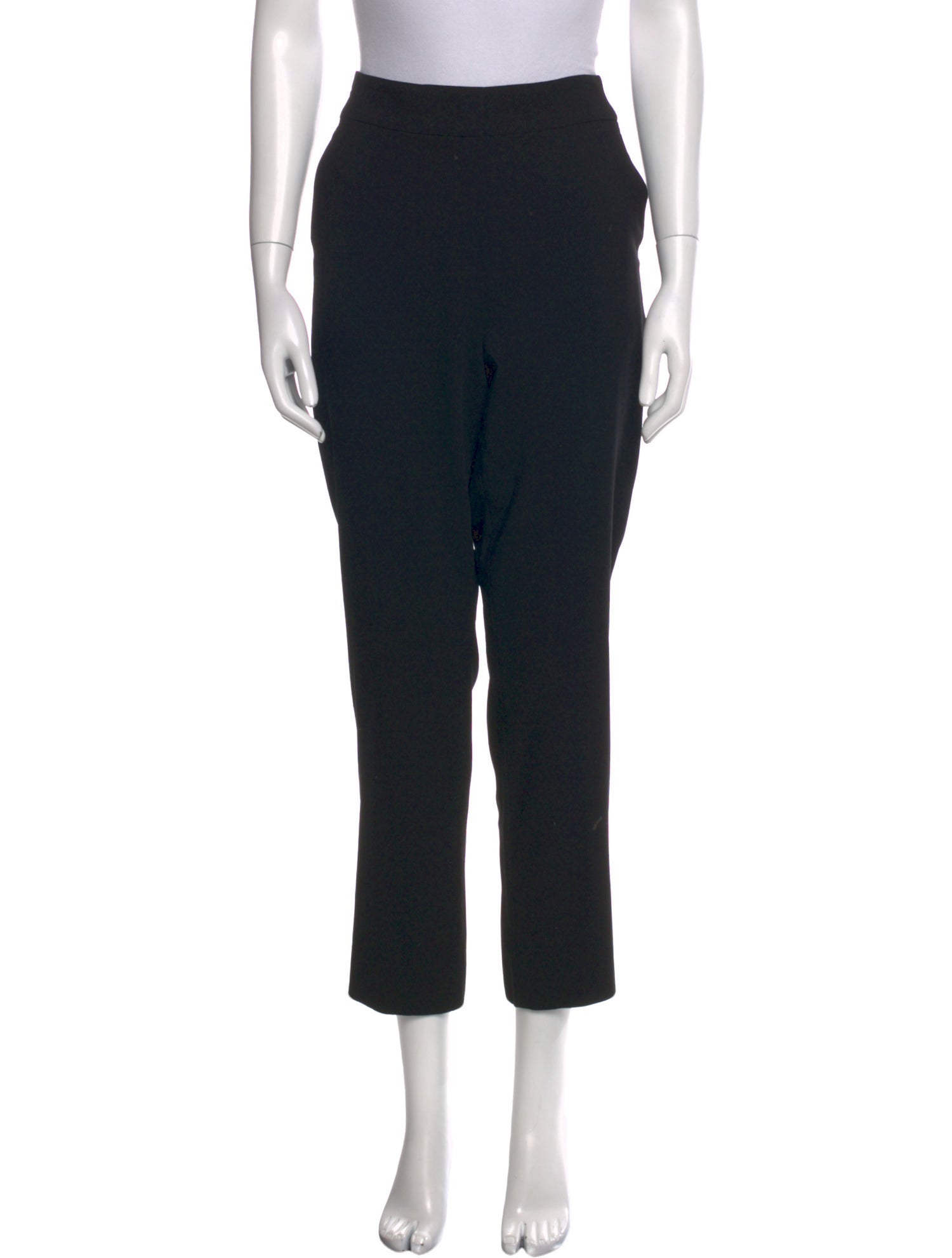 Giorgio Armani Virgin Wool Straight Leg Pants