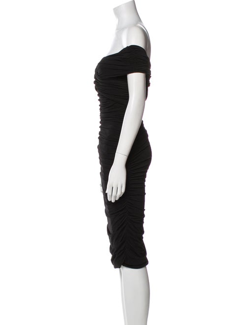 Giorgio Armani Off-The-Shoulder Long Dress