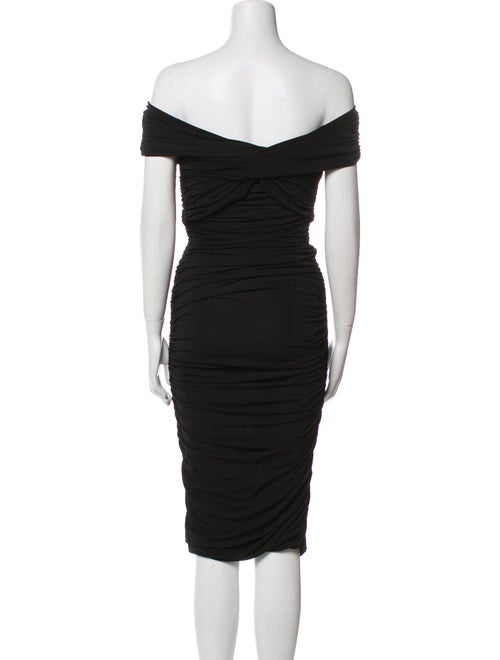 Giorgio Armani Off-The-Shoulder Long Dress