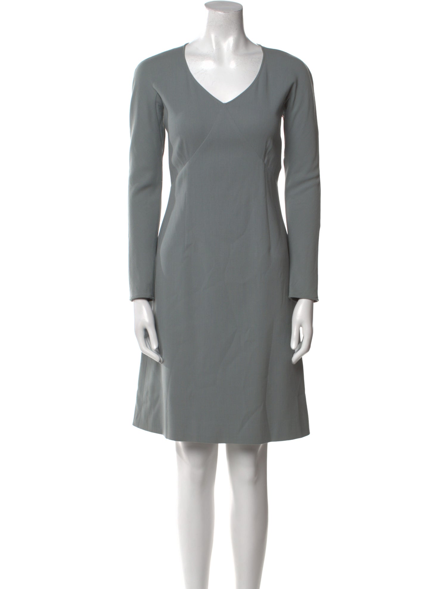 Giorgio Armani Wool Knee-Length Dress