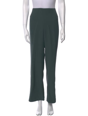 Giorgio Armani Silk Straight Leg Pants