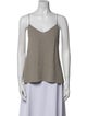 Giorgio Armani Silk V-Neck Top