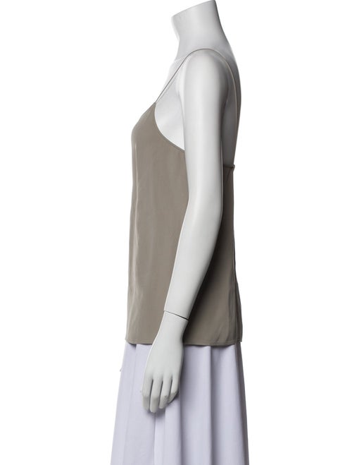 Giorgio Armani Silk V-Neck Top