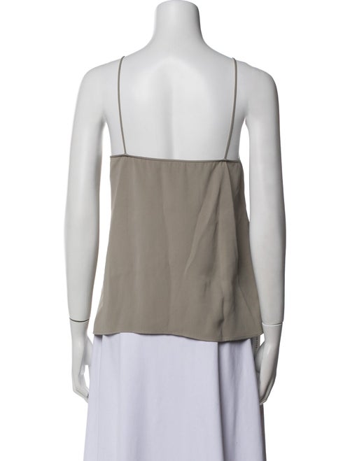 Giorgio Armani Silk V-Neck Top