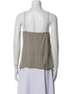 Giorgio Armani Silk V-Neck Top