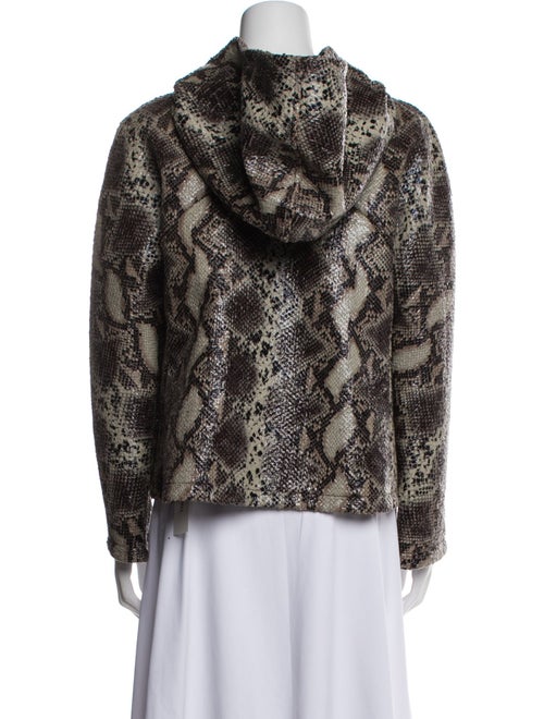 Giorgio Armani Animal Print Jacket