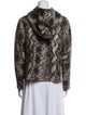 Giorgio Armani Animal Print Jacket