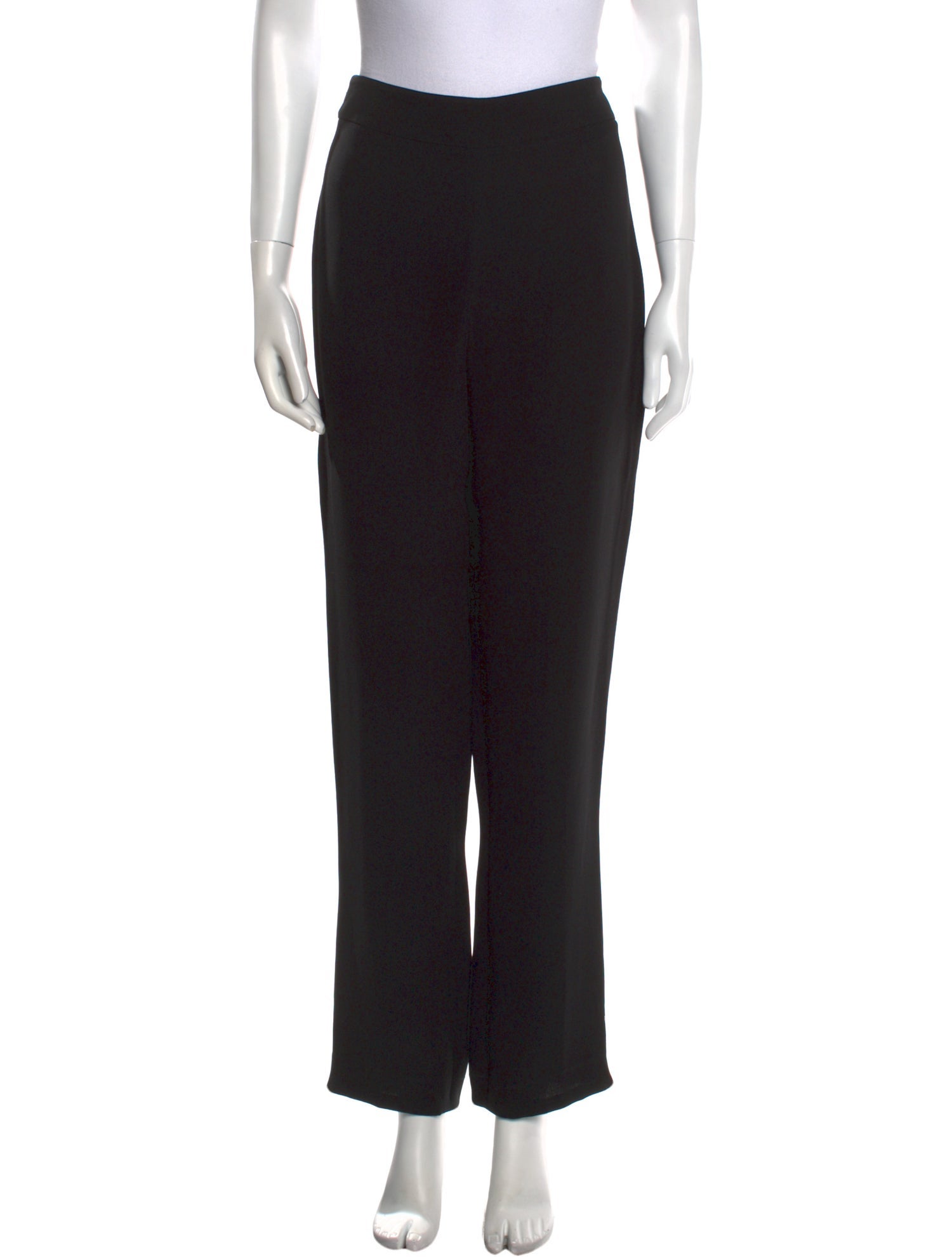 Giorgio Armani Silk Straight Leg Pants