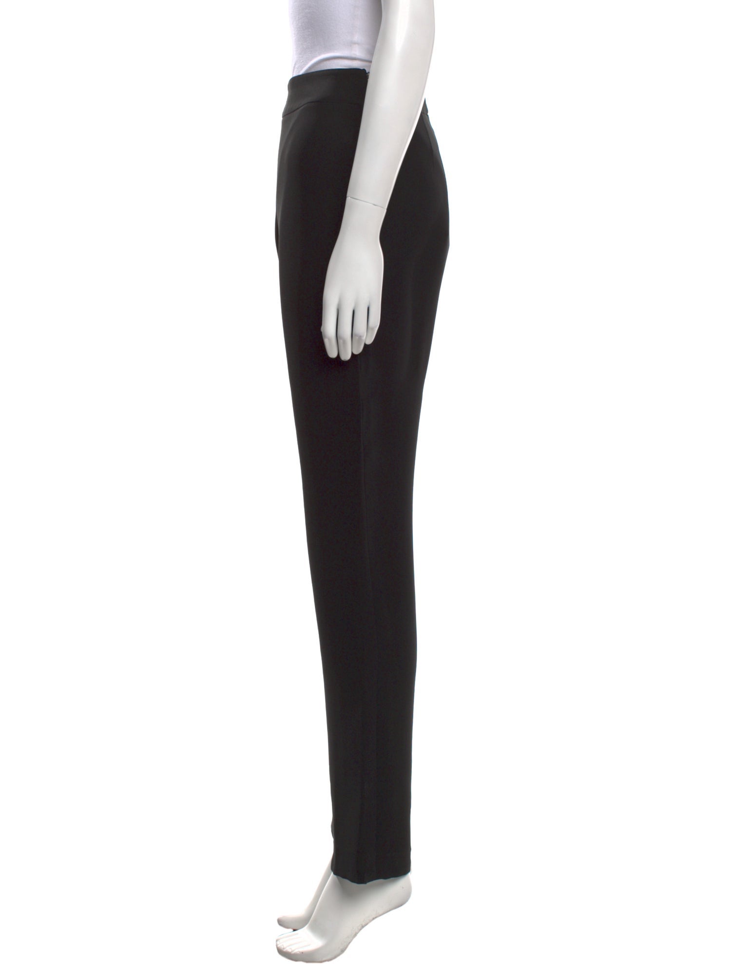 Giorgio Armani Silk Straight Leg Pants