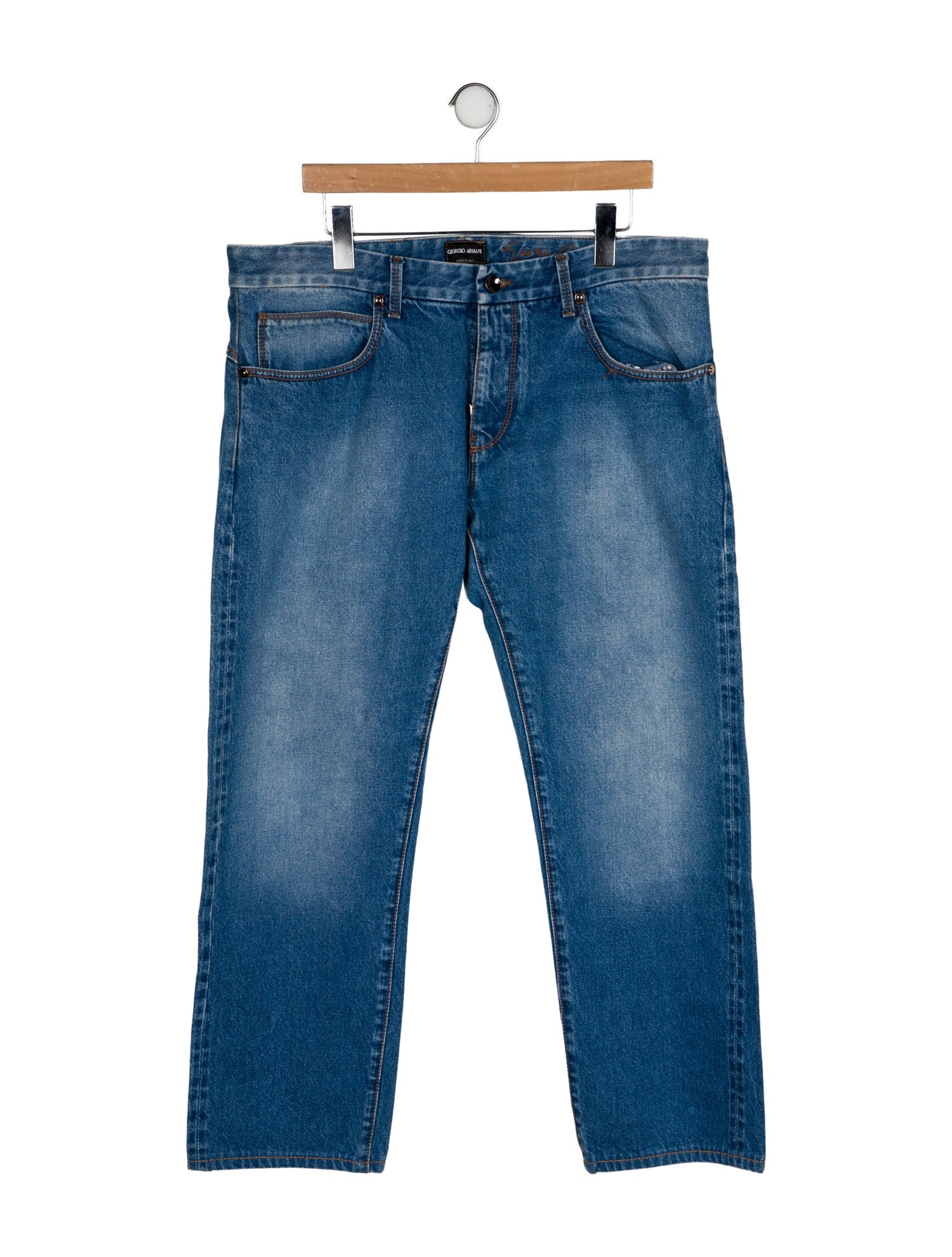 Giorgio Armani Straight-Leg Jeans