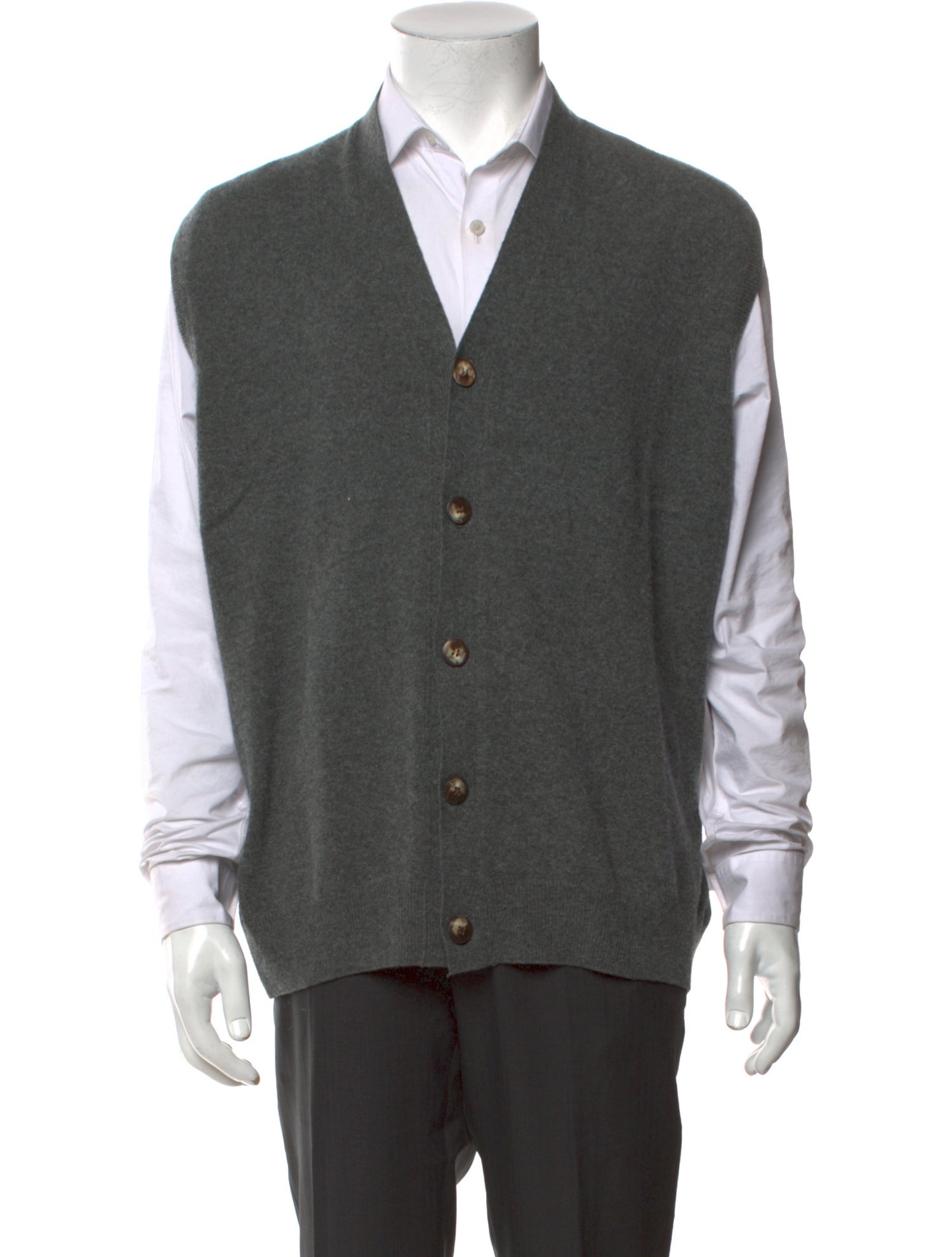 Giorgio Armani Cashmere V-Neck Sweater Vest