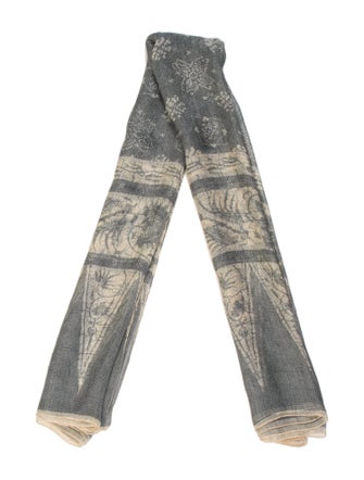 Giorgio Armani Silk Printed Shawl