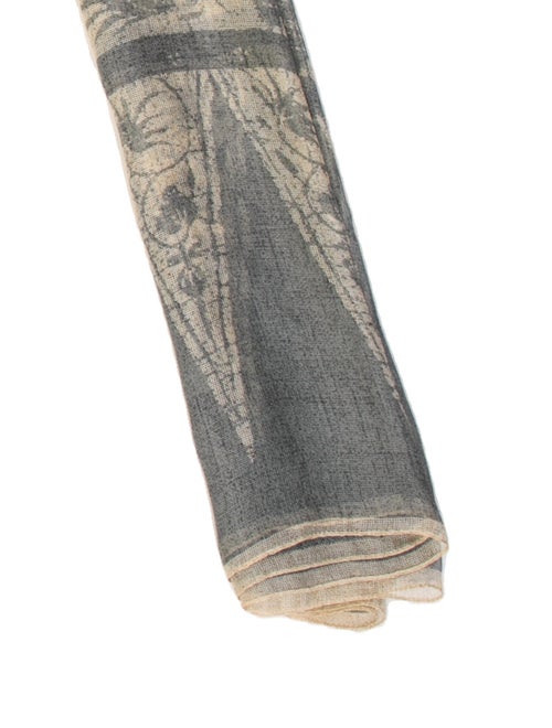 Giorgio Armani Silk Printed Shawl