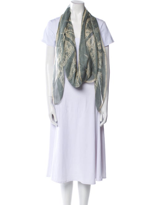 Giorgio Armani Silk Printed Shawl