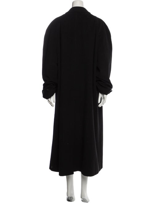 Giorgio Armani Virgin Wool Trench Coat
